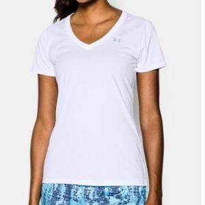 Under armour white tee